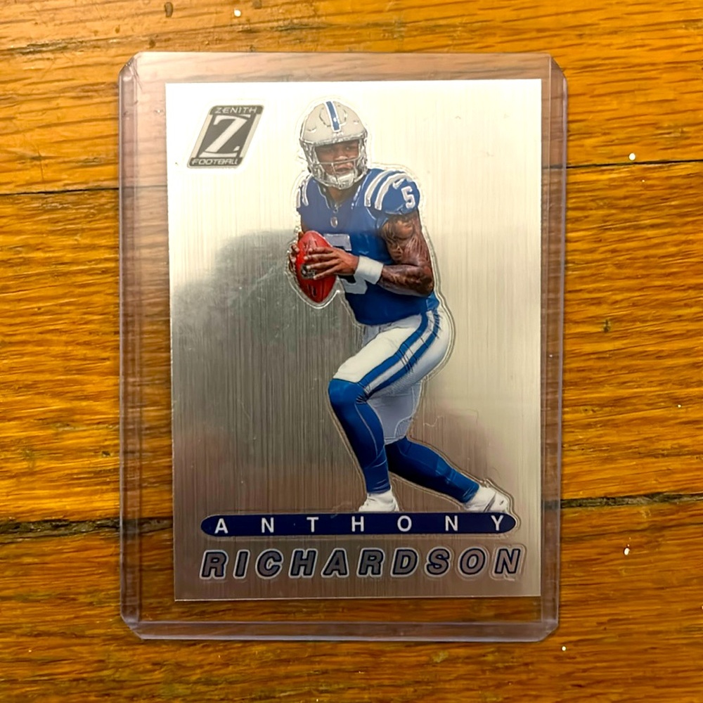 Anthony Richardson Zenith-Panini specialty card